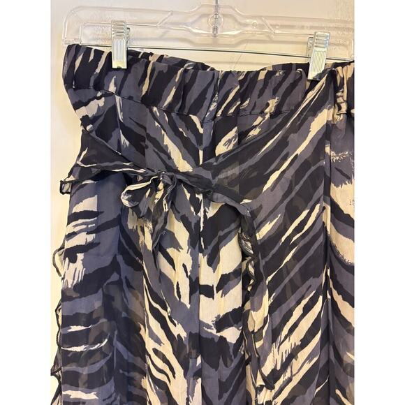 Blue Life Ruffle Culotte Pants Flowy NWT Medium - Picture 6 of 8